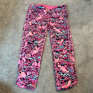 Lily Pulitzer Luxletic Capris Leggings Size Small